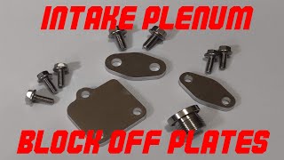 Plenum BlockOff Plates Product Release 300zx Z31 [upl. by Ling686]