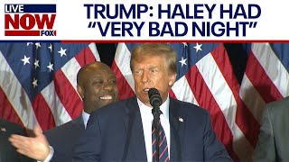 Trump wins New Hampshire primary says Haley had very bad night  LiveNOW from FOX [upl. by Terrilyn]