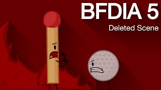 BFDIA 5 Deleted Scene ANIMATED [upl. by Haorbed]