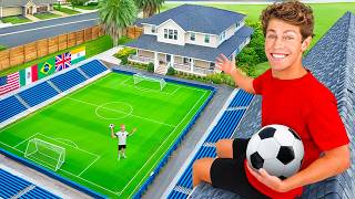 I Built a Soccer Stadium in My House [upl. by Iorgos328]