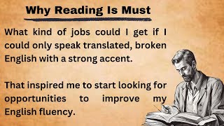 Why Reading Is Must  From broken English to Fluent  My Struggle to Learn English [upl. by Laspisa932]