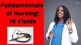 Fundamentals Intravenous Fluids [upl. by Acinhoj]