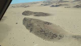 Namibia  Flights from Geluk Kulala Airstrip to Hoanib Skeleton Coast Airstrip [upl. by Elata]