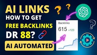 ChatGPT FREE Backlinks How I Create DR 80 SEO Backlinks on Autopilot [upl. by Groos]