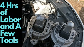 2014 528i Motor Mount Replacement [upl. by Annas]