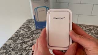 Clarifion Air Ionizers for Home 3 Pack Negative Ion Filtration System Review [upl. by Akirdnas35]