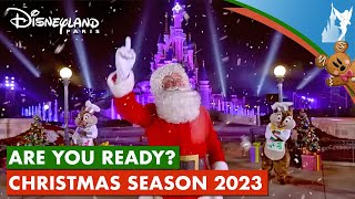 🎄 Are you ready for Christmas 2023 at Disneyland Paris [upl. by Eetsud]