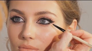 HOW TO Perfect Winged Eyeliner  8 Steps for Perfect Cat Eye Everytime [upl. by Ilek]