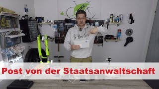 EBikeVlog 23 Post von der Staatsanwaltschaft bekommen [upl. by Mirielle]