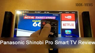 Panasonic Shinobi Pro 43 inch FHD Smart LED TV Review  HD [upl. by Rocker]