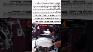 Snare Drum Solo Cirone No4 [upl. by Tanya]