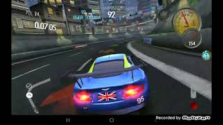 Need For Speed Shift Android Gameplay Aston Martin DBR9 Blue Fox Music Midnight In Tokyo [upl. by Asillem509]