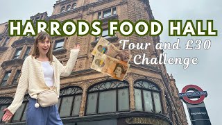 HARRODS FOOD TOUR  Only eating Harrods food for 24 hours  Inside Harrods LONDON [upl. by Droffig]