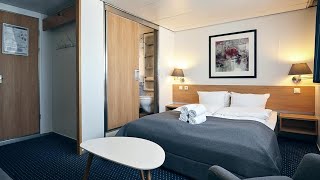 DFDS Princess 3bed Commodore Class Newcastle  Amsterdam [upl. by Nylirak]