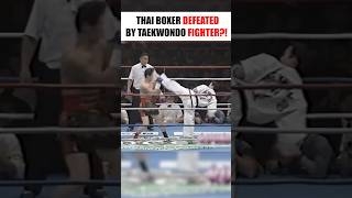 Crazy Fight Between Taekwondo and Muay Thai Fighters🔥 [upl. by Zadack]