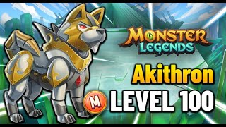 Akithron Level 100 Mythical Monster Legend [upl. by Starinsky]