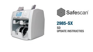 Safescan 2985SX SD Update Instructies  Nederlands [upl. by Eohce322]