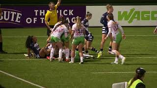 PWR Round 5 Highlights Harlequins Women v Bristol Bears  011124 [upl. by Annaihr]