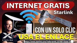 🛰️📡 OBTÉN INTERNET STARLINK GRATIS💥☑️ PRUEBA EL INTERNET DE STARLINK 2024 CON UN SOLO CLIC ELON MUSK [upl. by Sluiter]