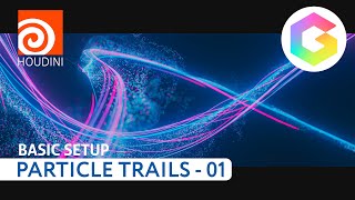 From Basics to Brilliance Particle Trails Motion Graphics in Houdini  01 Basic Setup [upl. by Malone]