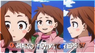 Ochako Uraraka  Free Twixtor clips  Boku no hero academia • ep 5 s7 [upl. by Aniled]