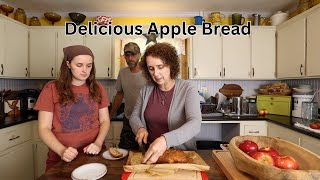 Trying to Hurry Fall amp Easy Delicious Apple Bread [upl. by Kcirdef297]