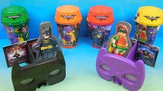 THE LEGO BATMAN MOVIE 2017 SET OF 8 McDONALDS HAPPY MEAL COLLECTION TOYS VIDEO REVIEW [upl. by Huberman683]