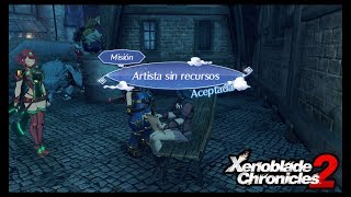 XENOBLADE CHRONICLES 2 SWITCH MISIÓN SECUNDARIA URAYA  ARTISTA SIN RECUROSOS [upl. by Lartnom]