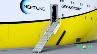 Brude Telescopic Gangway System  9m [upl. by Ellekcir]