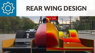 F1 Aerodynamics Workshop Rear Wing Design [upl. by Eerahs]