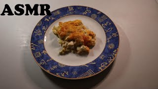 CHICKEN BROCCOLI CHEDDAR BAKE ASMR MUKBANG [upl. by Siana]