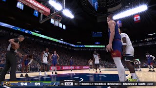 NBA 2K24 Playoffs Mode  TIMBERWOLVES vs NUGGETS FULL GAME 3  Ultra PS5 Gameplay 4th QTR [upl. by Eurd]