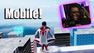 SpiderMan Miles Morales MOBILE GAMEPLAY 😯 [upl. by Aizat222]