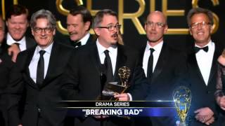 Breaking Bad wins Outstanding Drama Series at the 2014 Primetime Emmy Awards [upl. by Ailahtan]