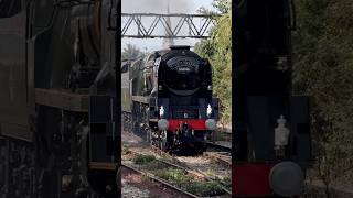 34046 Braunton Has A Massive Wheel Slip Leaving Gloucester Railway Station [upl. by Aicenat909]