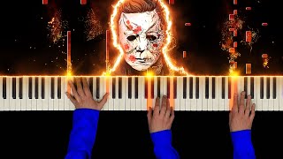 Michael Myers Theme  quotMichaels Legendquot 2 pianos [upl. by Cost]