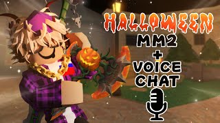 Halloween ММ2  VOICE CHAT [upl. by Tlok289]