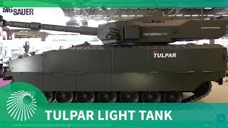 Eurosatory 2018 Otokar debuts Tulpar Light Tank [upl. by Arised]