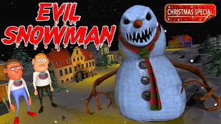 Evil Snowman Horror Story Part 1  Guptaji Mishraji [upl. by Kantos]