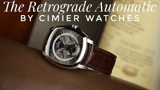 Retrograde Automatic by Cimier Swiss Watches  MasterArt Selection [upl. by Moina]