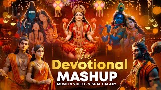 The Devotional Mashup 2024  Visual Galaxy  Shree Ram Shree Krishna  Diwali Special Bhakti Mashup [upl. by Aivital804]