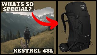 Best Beginner Backpack for Hiking and Camping Osprey Kestrel Review [upl. by Grindlay619]