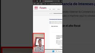 Así Puedes Obtener tu CONSTANCIA de INTERESES del Infonavit [upl. by Ymma]