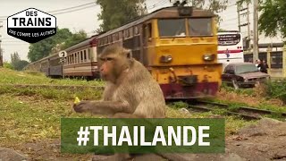 Thaïlande  Des trains pas comme les autres  Koh Trang  Bangkok Thailande du Nord  Documentaire [upl. by Eiaj]