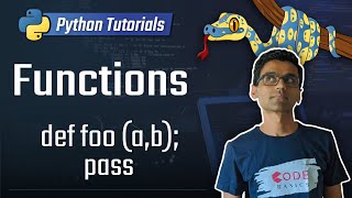 10 Functions Python 3 Programming Tutorials [upl. by Leirbma]