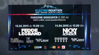 Electric Mountain Festival Sölden  Finale 2015 [upl. by Raine]