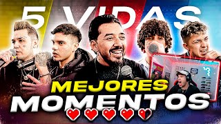 ¿LLEGÓ LOKILLO PRIME LOS MEJORES MOMENTOS 🔥 4ª EDICIÓN DE 5 VIDAS DE RED BULL BATALLA CON KAPO 013 [upl. by Hintze185]