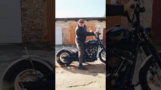 HD Street BobТестирую крепление седла falcodesign hdstreet bobber [upl. by Antonio]