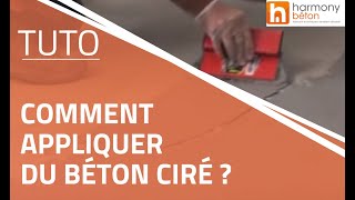 Comment bien appliquer du béton ciré de A à Z  2013 [upl. by Alebasi]