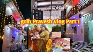 Mere Mayke Me Grah Pravesh Puja 👉 Part 1  Grih Pravesh  Housewarming Ceremony Vlog  Mayka blog [upl. by Arada180]